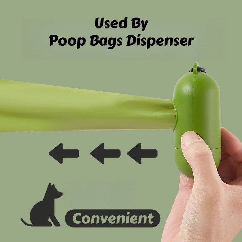 Biodegradable GREEN pet waste bags