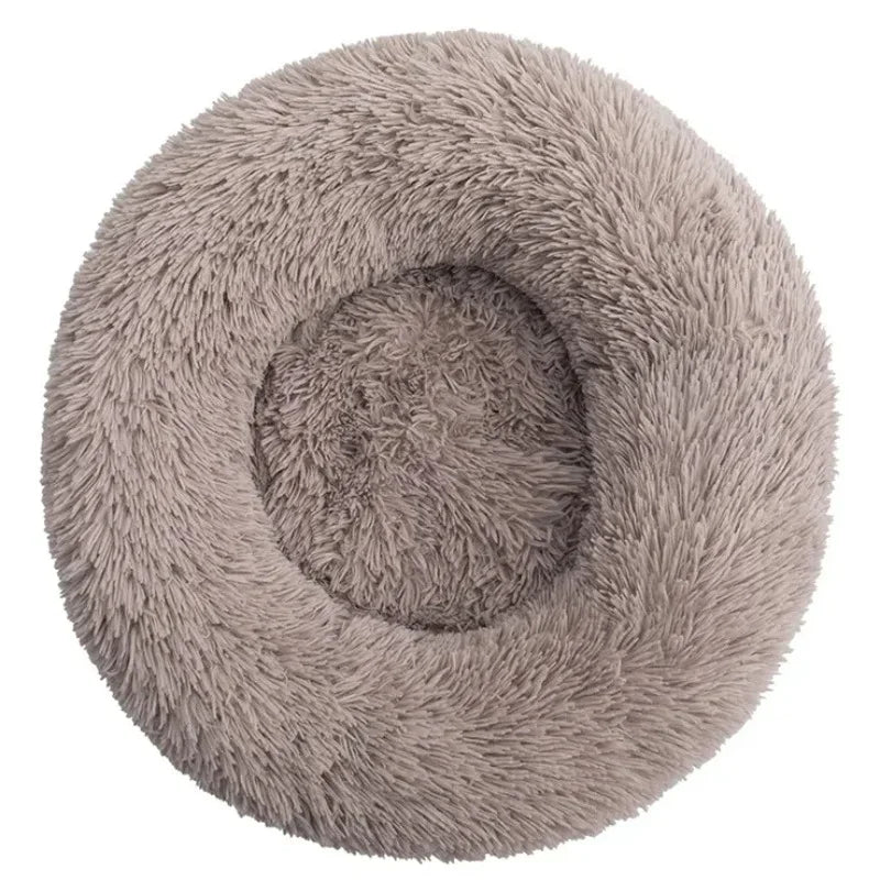 Plush Round Pet Bed