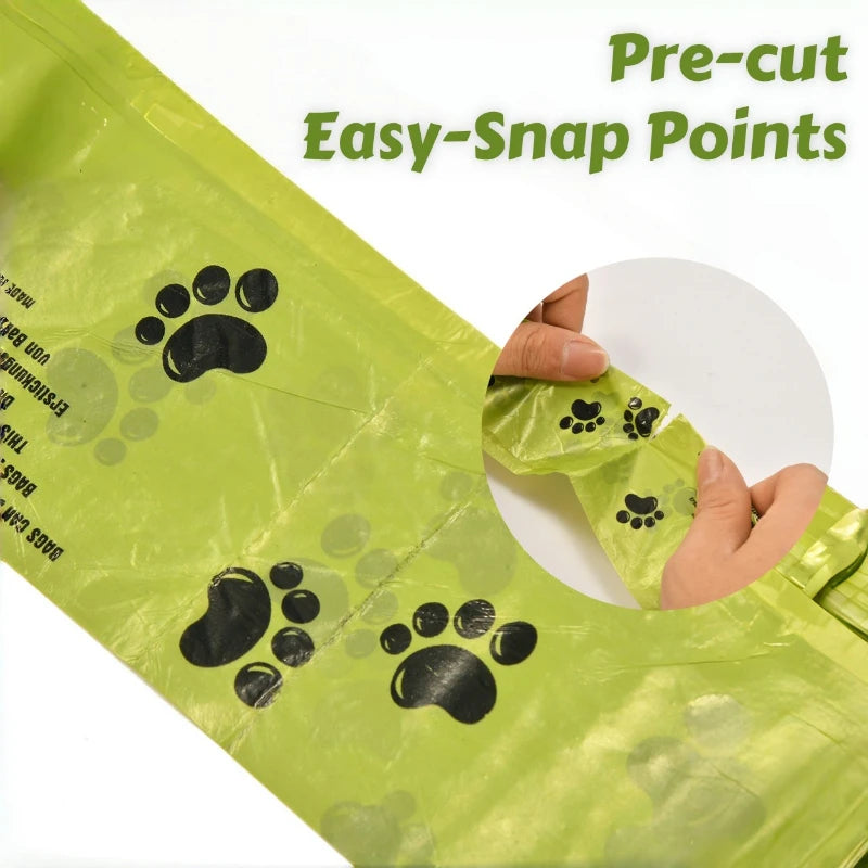 Biodegradable GREEN pet waste bags