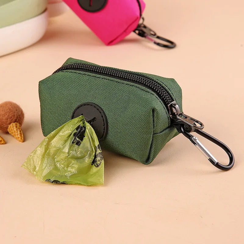 Canvas Dog Poop Bag Holder
